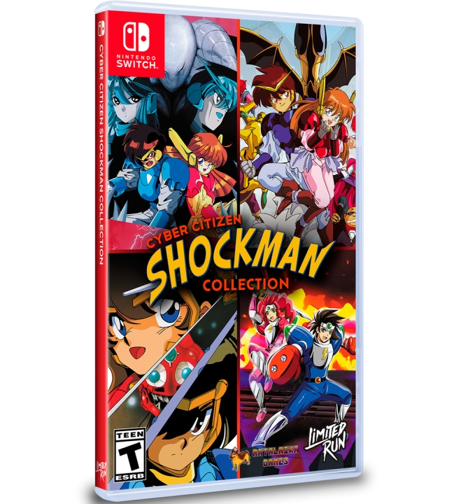 Cyber Citizen Shockman Collection (Import) (Switch) i gruppen Elektronikk / TV-spill & tilbehør / Nintendo Switch / Spel hos TP E-commerce Nordic AB (D36718)