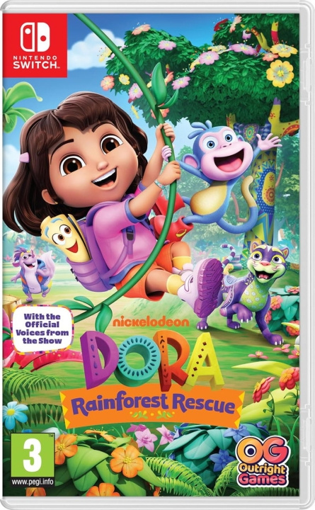 Dora: Rainforest Rescue (Switch) i gruppen Elektronikk / TV-spill & tilbehør / Nintendo Switch / Spel hos TP E-commerce Nordic AB (D36726)