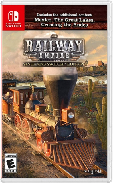 Railway Empire (Import) (Switch) i gruppen Elektronikk / TV-spill & tilbehør / Nintendo Switch / Spel hos TP E-commerce Nordic AB (D36734)