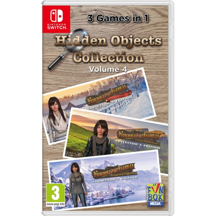 Hidden Objects Collection - Volume 4 (Switch) i gruppen Elektronikk / TV-spill & tilbehør / Nintendo Switch / Spel hos TP E-commerce Nordic AB (D36794)