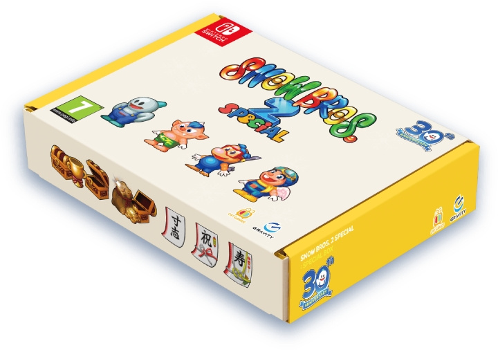Snow Bros 2. Special (Collectors Edition) (Switch) i gruppen Elektronikk / TV-spill & tilbehør / Nintendo Switch / Spel hos TP E-commerce Nordic AB (D36837)