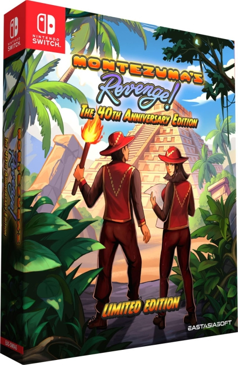 Montezuma\'s Revenge - The 40th Anniversary (Limited Edition) (Import) (Switch) i gruppen Elektronikk / TV-spill & tilbehør / Nintendo Switch / Spel hos TP E-commerce Nordic AB (D36844)
