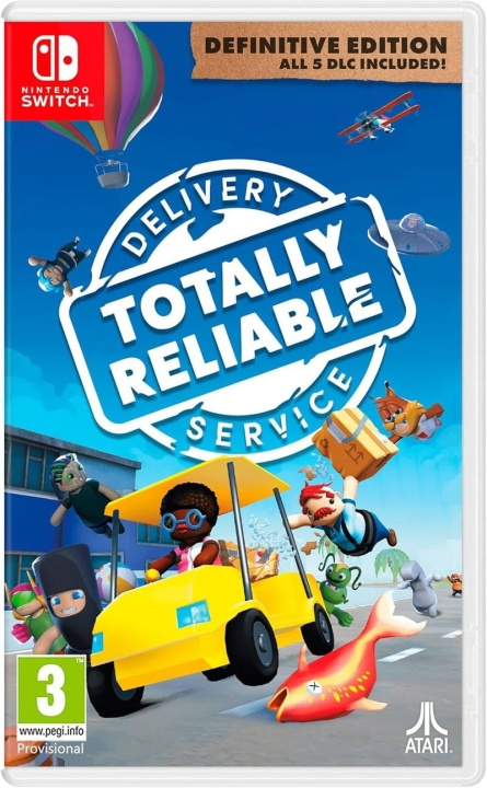 Totally Reliable Delivery Service Definitive Edition (Switch) i gruppen Elektronikk / TV-spill & tilbehør / Nintendo Switch / Spel hos TP E-commerce Nordic AB (D36845)