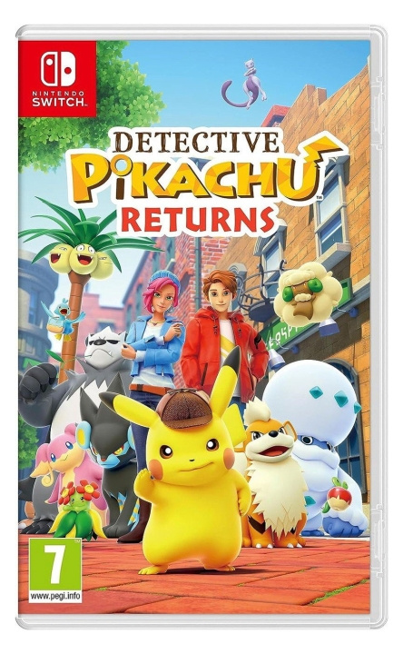 Detective Pikachu Returns (AUS) (Switch) i gruppen Elektronikk / TV-spill & tilbehør / Nintendo Switch / Spel hos TP E-commerce Nordic AB (D36849)