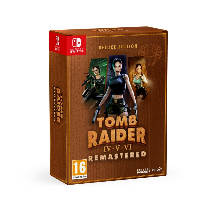 Tomb Raider IV-VI Remastered Starring Laracroft (Deluxe Edition) (Switch) i gruppen Elektronikk / TV-spill & tilbehør / Nintendo Switch / Spel hos TP E-commerce Nordic AB (D36888)