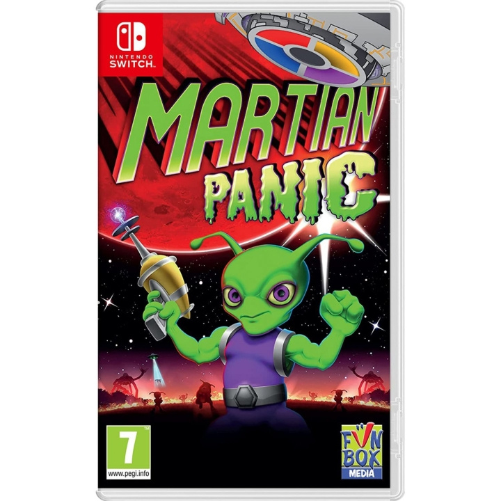 Martian Panic (Switch) i gruppen Elektronikk / TV-spill & tilbehør / Nintendo Switch / Spel hos TP E-commerce Nordic AB (D36889)
