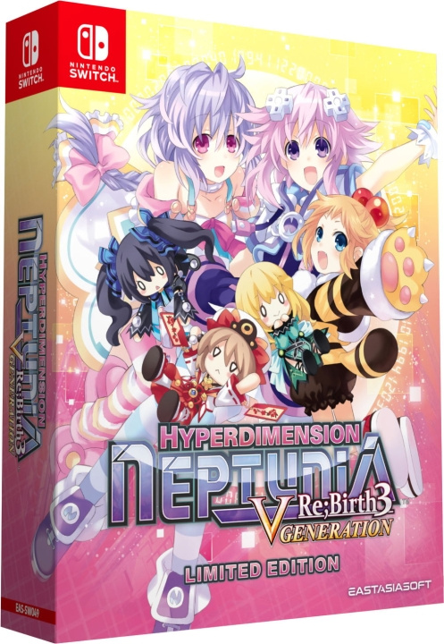 Hyperdimension Neptunia ReBirth3: V Generation (Limited Edition) (Import) (Switch) i gruppen Elektronikk / TV-spill & tilbehør / Nintendo Switch / Spel hos TP E-commerce Nordic AB (D36911)