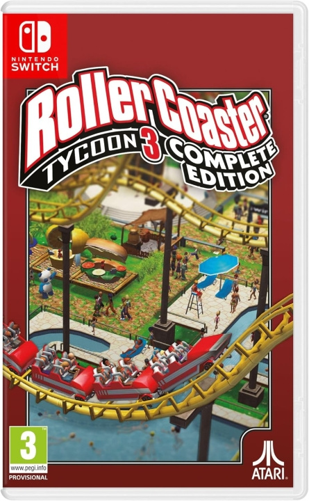 RollerCoaster Tycoon 3 - Complete Edition (Switch) i gruppen Elektronikk / TV-spill & tilbehør / Nintendo Switch / Spel hos TP E-commerce Nordic AB (D36924)