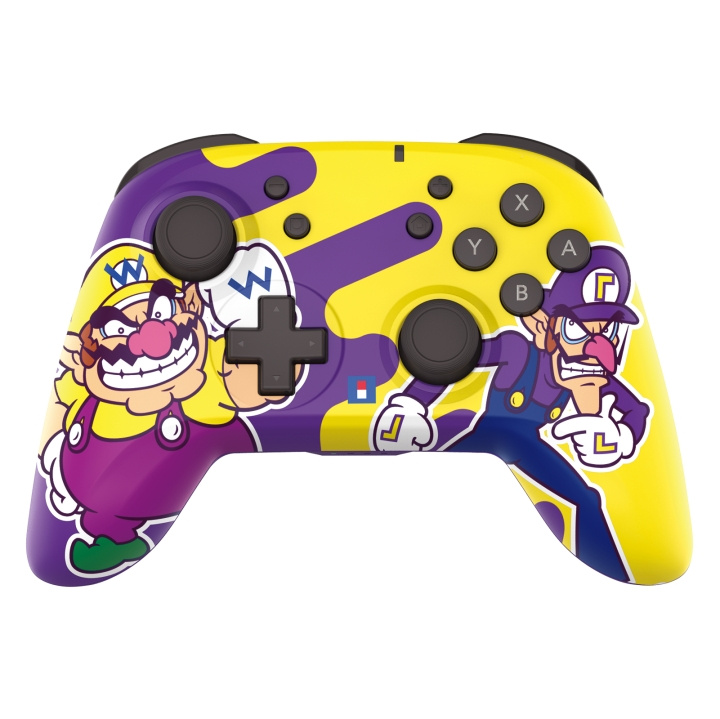Hori Trådløs Hori PAD - Wario & Waluigi - Switch/Switch 2 i gruppen Elektronikk / TV-spill & tilbehør / Nintendo Switch 2 hos TP E-commerce Nordic AB (D36994)