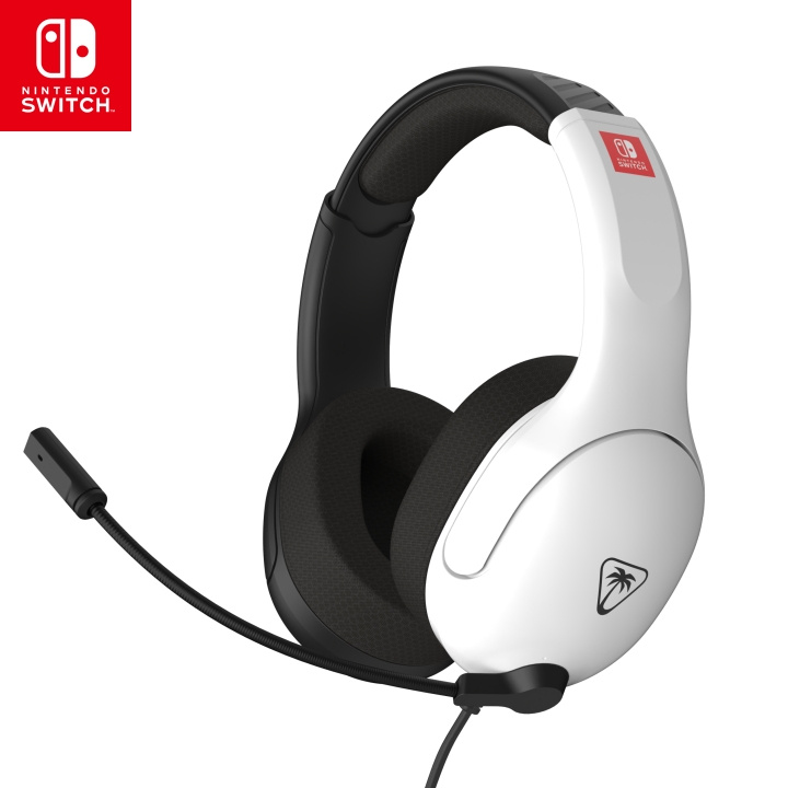 Turtle Beach Airlite Fit-hodesett svart og hvitt i gruppen Elektronikk / TV-spill & tilbehør / Nintendo Switch / Tilbehør hos TP E-commerce Nordic AB (D37005)