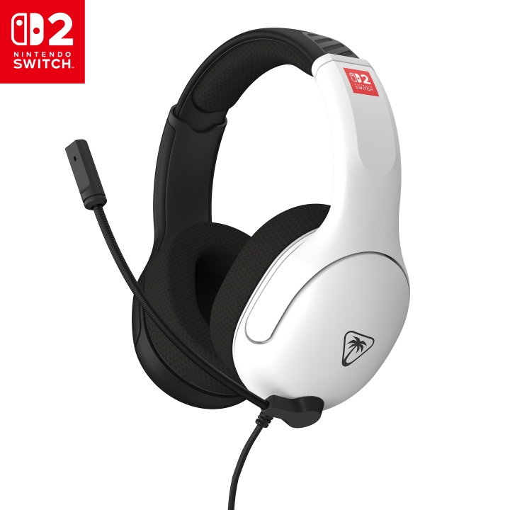 Turtle Beach Airlite Fit-hodesett svart og hvitt – Nintendo Switch 2 i gruppen Elektronikk / TV-spill & tilbehør / Nintendo Switch 2 / Tilbehør hos TP E-commerce Nordic AB (D37011)