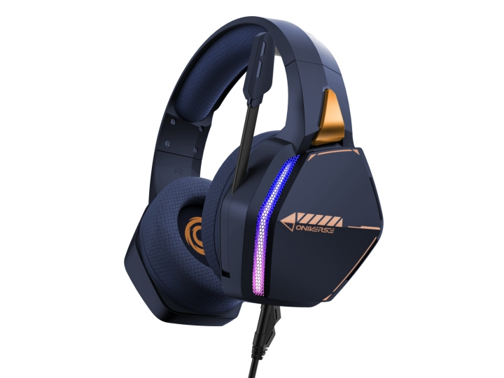 Oniverse Gaming-hodesett Nebula - Abysse Blue i gruppen Datautstyr / GAMING / Headset hos TP E-commerce Nordic AB (D37024)