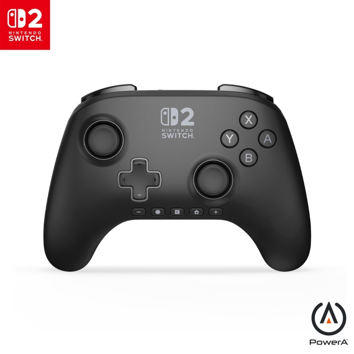 PowerA Advantage Wireless Controller - Svart - Offisielt lisensiert Nintendo Switch 2 i gruppen Elektronikk / TV-spill & tilbehør / Nintendo Switch 2 / Tilbehør hos TP E-commerce Nordic AB (D37034)