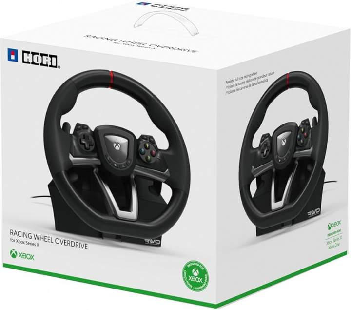 Hori Xbox Wireless Racing Wheel Overdrive i gruppen Elektronikk / TV-spill & tilbehør / Xbox Series X hos TP E-commerce Nordic AB (D37049)
