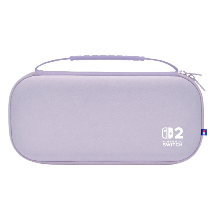 Hori Slim Tough Pouch – Cozy Lavender i gruppen Elektronikk / TV-spill & tilbehør / Nintendo Switch 2 hos TP E-commerce Nordic AB (D37078)