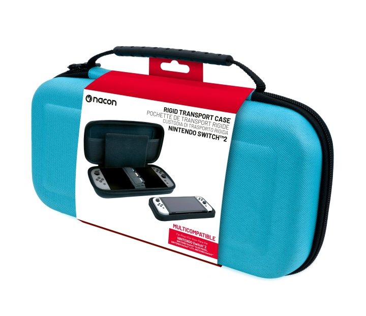 NACON Classic Taske L - Nintendo Switch 2 - Blå i gruppen Elektronikk / TV-spill & tilbehør / Nintendo Switch 2 / Tilbehør hos TP E-commerce Nordic AB (D37147)