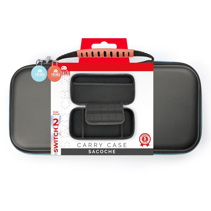 Freaks and Geeks Etui til Switch 2 / Switch / Oled – blått og rødt i gruppen Elektronikk / TV-spill & tilbehør / Nintendo Switch hos TP E-commerce Nordic AB (D37149)