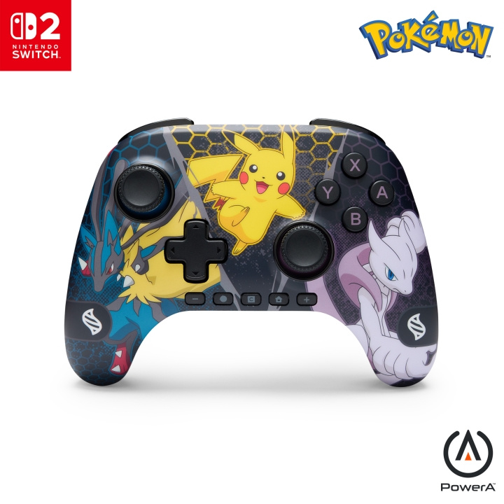 PowerA Advantage Wireless Controller - Nintendo Switch 2 - Pokémon: Mega Evolutions i gruppen Elektronikk / TV-spill & tilbehør / Nintendo Switch 2 / Tilbehør hos TP E-commerce Nordic AB (D37169)