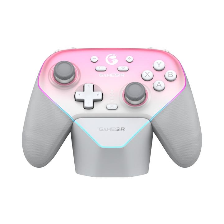 GameSir Super Nova Multiplatform Gamepad (Hall-Effect Sticks) – Whipped Pink i gruppen Elektronikk / TV-spill & tilbehør / Nintendo Switch hos TP E-commerce Nordic AB (D37192)