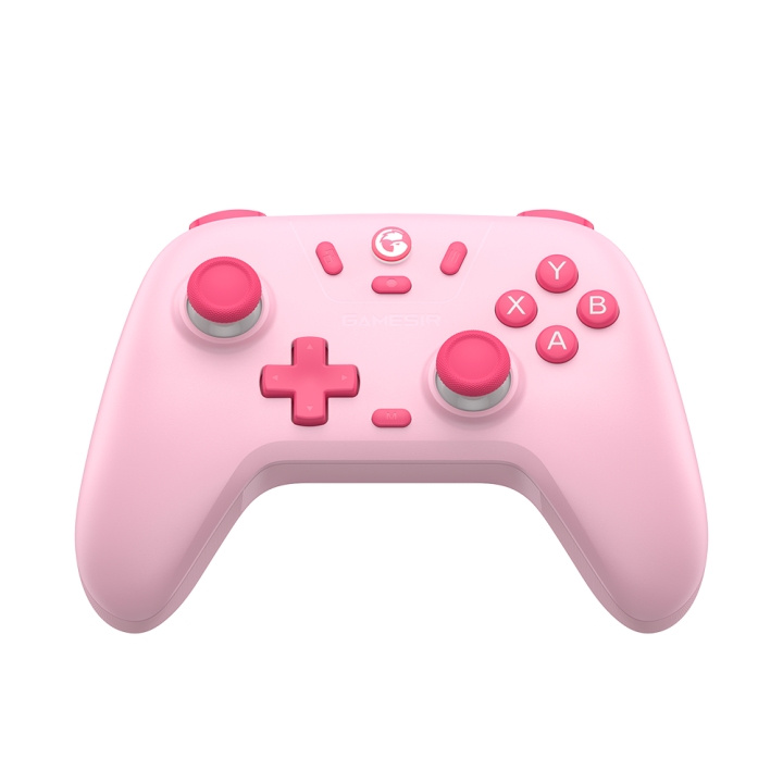 GameSir Nova Lite Multiplatform Gamepad (Hall-Effect Sticks) – Blush Pink i gruppen Elektronikk / TV-spill & tilbehør / Nintendo Switch hos TP E-commerce Nordic AB (D37197)