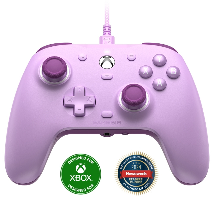 GameSir G7 SE Multiplatform Gamepad (Hall-Effect Sticks) – Radiant Purple i gruppen Elektronikk / TV-spill & tilbehør / Xbox Series X hos TP E-commerce Nordic AB (D37204)