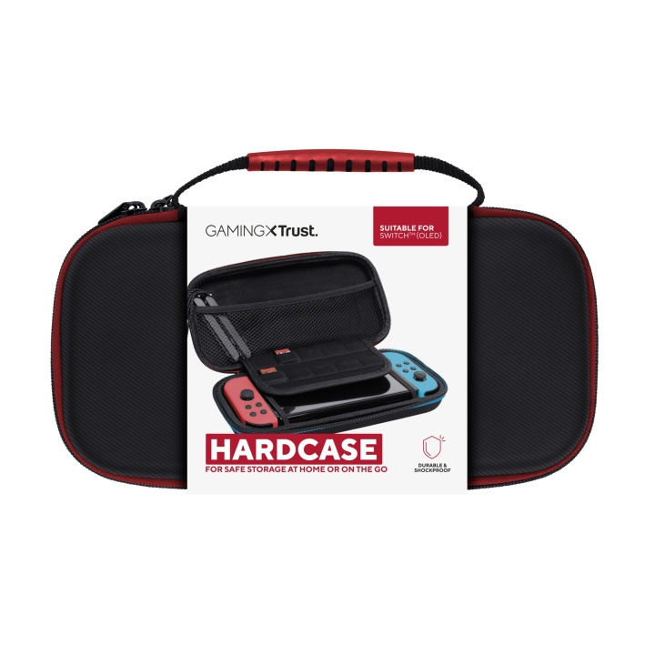 Trust GXT1248 Hardcase for NSW - Svart i gruppen Elektronikk / TV-spill & tilbehør / Nintendo Switch / Tilbehør hos TP E-commerce Nordic AB (D37213)