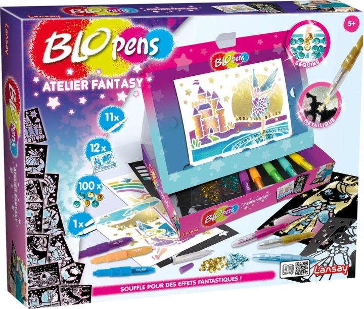 Blo Pens BLOPENS – Paljettverksted: Fantasidyr (40333) i gruppen LEKER, BARN OG BABY / Leker / Håndtverk hos TP E-commerce Nordic AB (D37257)