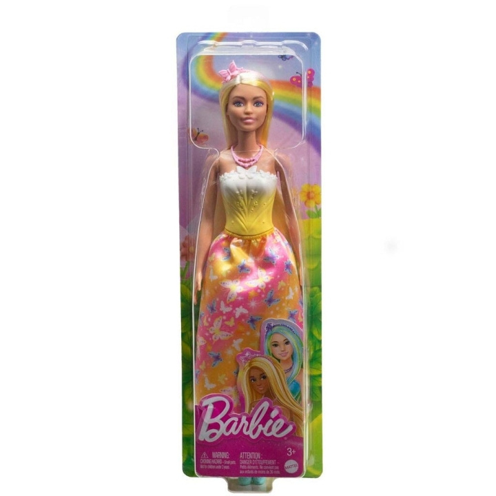 Barbie Core Royals Yellow (HRR09) i gruppen LEKER, BARN OG BABY / Leker / Dukker & tilbehør hos TP E-commerce Nordic AB (D37310)