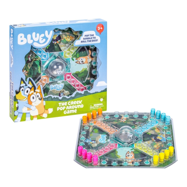 Bluey Spillet «Hopp rundt i vannpytten» (70115) i gruppen LEKER, BARN OG BABY / Spill / Bordspill hos TP E-commerce Nordic AB (D37311)