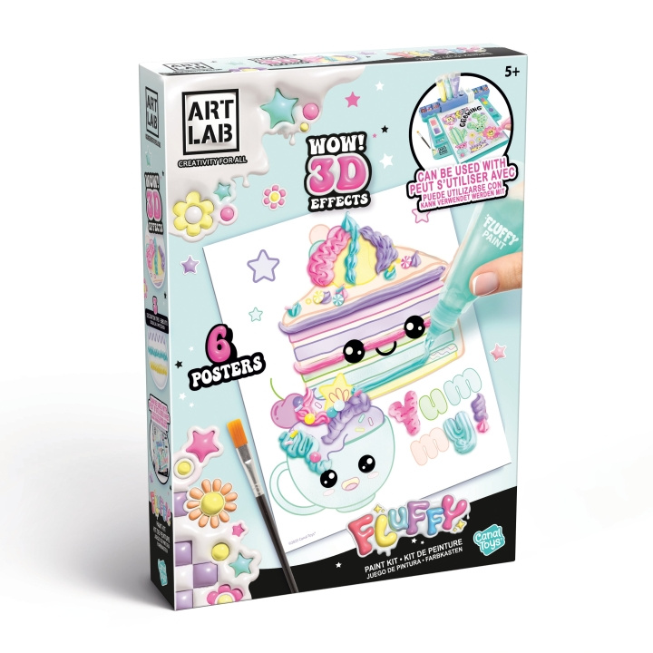 Art Lab Fluffy Paint Kit (123019) i gruppen LEKER, BARN OG BABY / Leker / Håndtverk hos TP E-commerce Nordic AB (D37325)