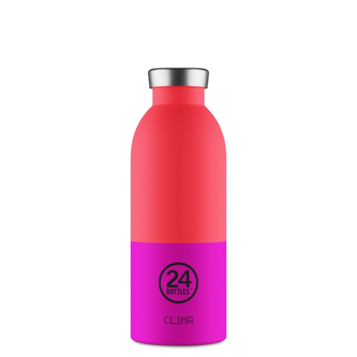 24Bottles Clima – Energy – Lilla, Rosa – 500 ml i gruppen SPORT, FRITID & HOBBY / Friluftsliv / Termoser og flasker hos TP E-commerce Nordic AB (D37352)