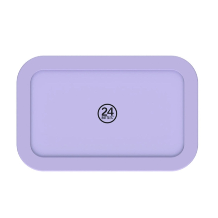 24Bottles Snackbox Erica – Lilla – Kompakt i gruppen HJEM, HUS OG HAGE / Kjøkkenutstyr / Matbokser & Matbeholder hos TP E-commerce Nordic AB (D37358)
