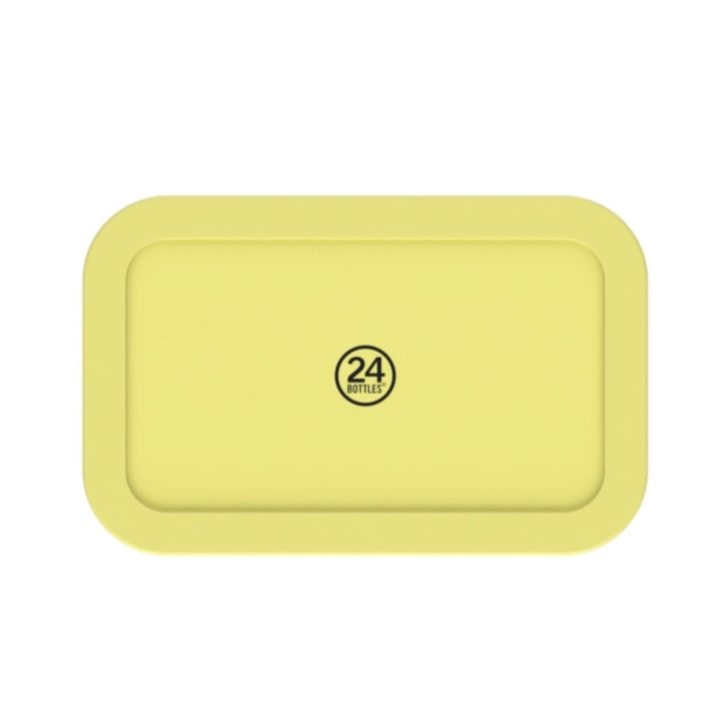 24Bottles Snackbox – Sitrus – Gul i gruppen HJEM, HUS OG HAGE / Kjøkkenutstyr / Matbokser & Matbeholder hos TP E-commerce Nordic AB (D37359)