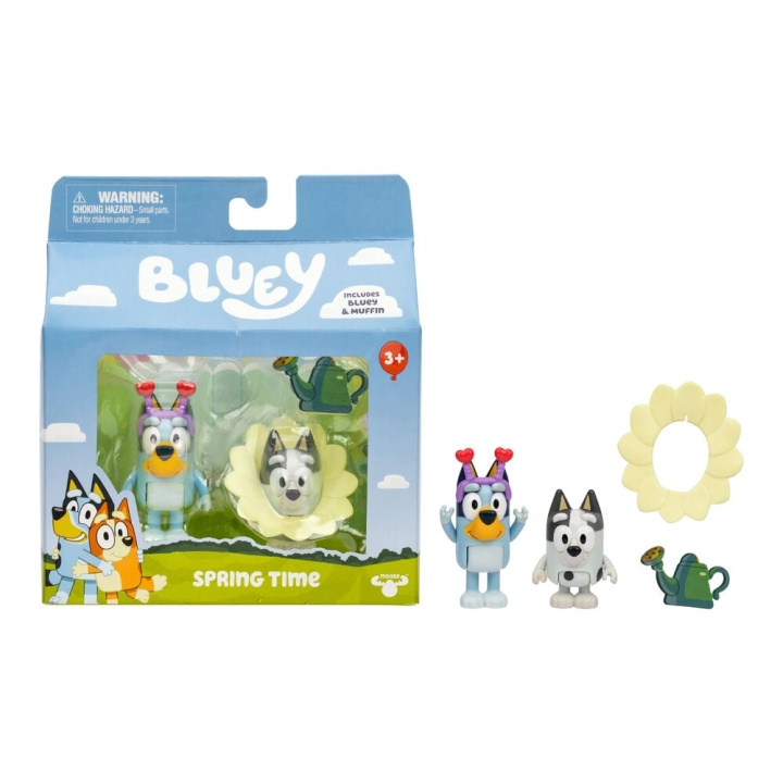 Bluey 2-pakning med figurer (90406) i gruppen LEKER, BARN OG BABY / Leker / Figurer, miniatyrer og tilbehør hos TP E-commerce Nordic AB (D37441)