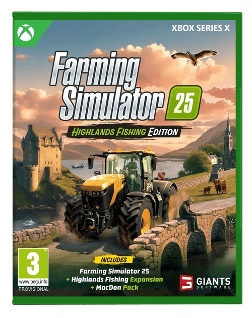 Farming Simulator 25: Highlands Fishing Edition (XSeriesX) i gruppen Elektronikk / TV-spill & tilbehør / Xbox Series X / Spill hos TP E-commerce Nordic AB (D37538)