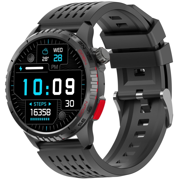 Denver SmartWatch GPS AMOLED Hälsokoll SWG-345B Svart i gruppen SPORT, FRITID & HOBBY / Smartwatch og Aktivitetsmålere / Smartwatches hos TP E-commerce Nordic AB (D37571)