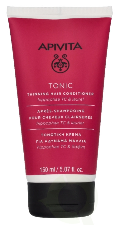 Apivita Tonic Light Conditioner 150 ml Hippophae & Bay Laurel i gruppen HELSE OG SKJØNNHET / Hår & styling / Hårpleie / Balsam hos TP E-commerce Nordic AB (D37615)