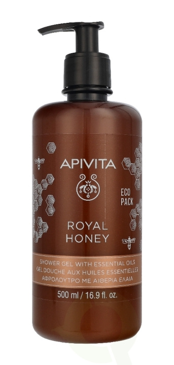 Apivita Royal Honey Creamy Shower Gel 500 ml i gruppen HELSE OG SKJØNNHET / Hudpleie / Kroppspleie / Bad- og dusjkrem hos TP E-commerce Nordic AB (D37617)