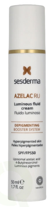 Sesderma Azelac RU Luminous Fluid Cream SPF50 50 ml i gruppen HELSE OG SKJØNNHET / Hudpleie / Soling / Solkrem hos TP E-commerce Nordic AB (D37622)