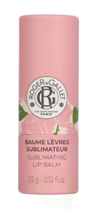 Roger & Gallet Rose Sublimating Lip Balm 3.5 g i gruppen HELSE OG SKJØNNHET / Makeup / Lepper / Leppepomade hos TP E-commerce Nordic AB (D37650)