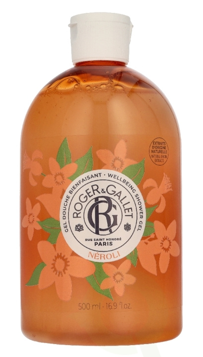 Roger & Gallet Neroli Beneficial Shower Gel 500 ml i gruppen HELSE OG SKJØNNHET / Hudpleie / Kroppspleie / Bad- og dusjkrem hos TP E-commerce Nordic AB (D37651)