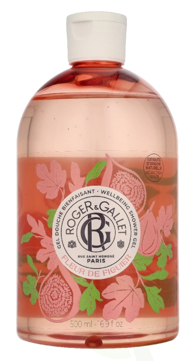 Roger & Gallet Fleur De Figuier Shower Gel 500 ml i gruppen HELSE OG SKJØNNHET / Hudpleie / Kroppspleie / Bad- og dusjkrem hos TP E-commerce Nordic AB (D37654)