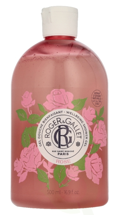Roger & Gallet Rose Shower Gel 500 ml i gruppen HELSE OG SKJØNNHET / Hudpleie / Kroppspleie / Bad- og dusjkrem hos TP E-commerce Nordic AB (D37655)