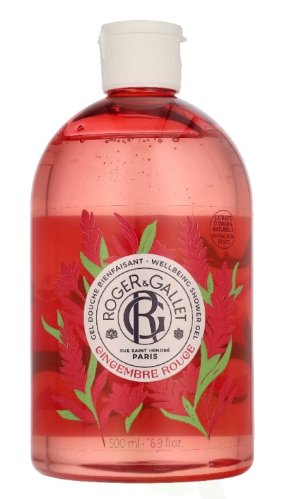Roger & Gallet Gingembre Rouge Shower Gel 500 ml i gruppen HELSE OG SKJØNNHET / Hudpleie / Kroppspleie / Bad- og dusjkrem hos TP E-commerce Nordic AB (D37657)