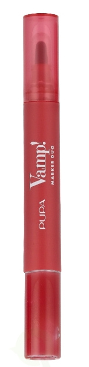 Pupa Milano Pupa Vamp! Marker Duo 4 ml Lip marker 1,4ml / Lip gloss 2,6ml i gruppen HELSE OG SKJØNNHET / Makeup / Lepper / Lipgloss / Plumper hos TP E-commerce Nordic AB (D37713)