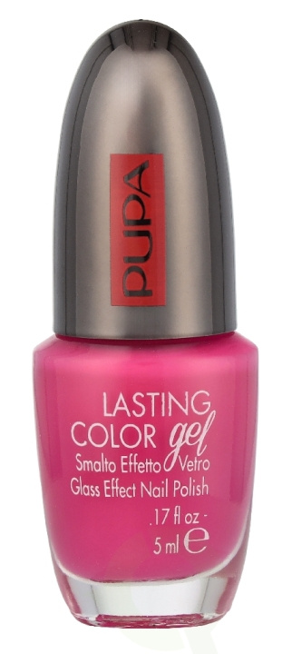 Pupa Milano Pupa Lasting Color Gel Glass Effect Nail Polish 5 ml #017 Florida\'s Sunshine i gruppen HELSE OG SKJØNNHET / Manikyr/pedikyr / Neglelakk hos TP E-commerce Nordic AB (D37718)