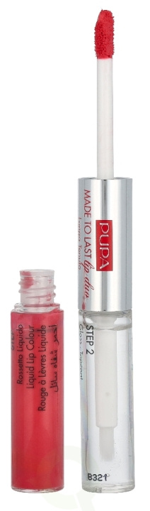Pupa Milano Pupa Made to Last Lip Duo Lipstick 8 ml #007 Coral Sunrise i gruppen HELSE OG SKJØNNHET / Makeup / Lepper / Leppestift hos TP E-commerce Nordic AB (D37732)
