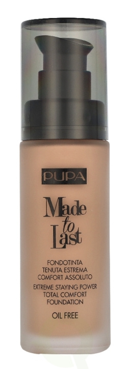 Pupa Milano Pupa Made To Last Total Comfort Foundation SPF10 30 ml #055 Cinnamon Beige i gruppen HELSE OG SKJØNNHET / Makeup / Makeup ansikt / Foundation hos TP E-commerce Nordic AB (D37733)