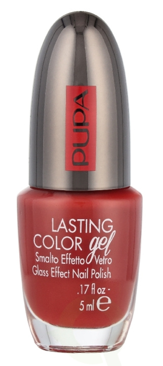 Pupa Milano Pupa Lasting Color Gel Glass Effect Nail Polish 5 ml #101 Oxblood Red i gruppen HELSE OG SKJØNNHET / Manikyr/pedikyr / Neglelakk hos TP E-commerce Nordic AB (D37740)