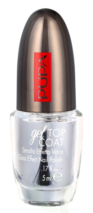 Pupa Milano Pupa Lasting Color Gel Glass Effect Nail Polish 5 ml Gel Top Coat i gruppen HELSE OG SKJØNNHET / Manikyr/pedikyr / Neglelakk hos TP E-commerce Nordic AB (D37769)